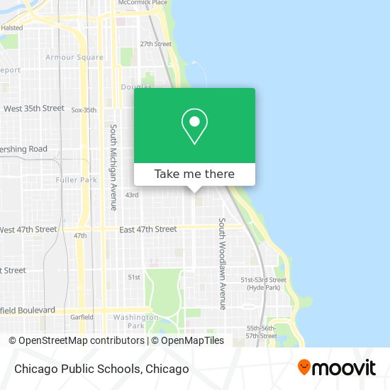 Mapa de Chicago Public Schools