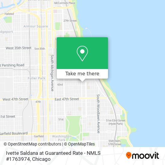 Ivette Saldana at Guaranteed Rate - NMLS #1763974 map