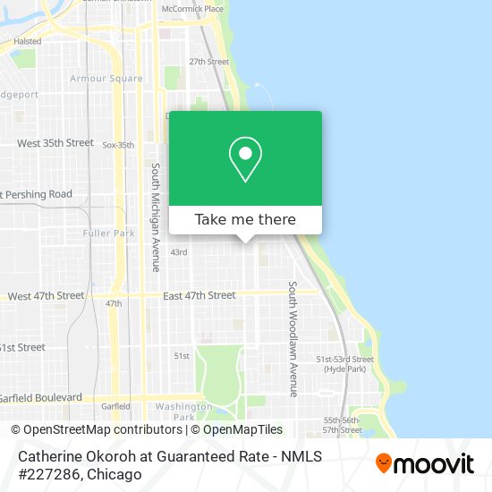 Catherine Okoroh at Guaranteed Rate - NMLS #227286 map