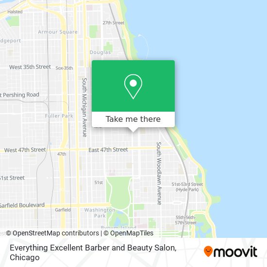 Mapa de Everything Excellent Barber and Beauty Salon