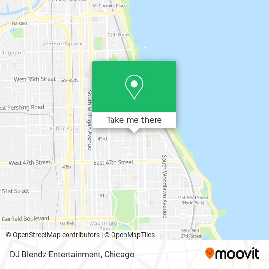 DJ Blendz Entertainment map