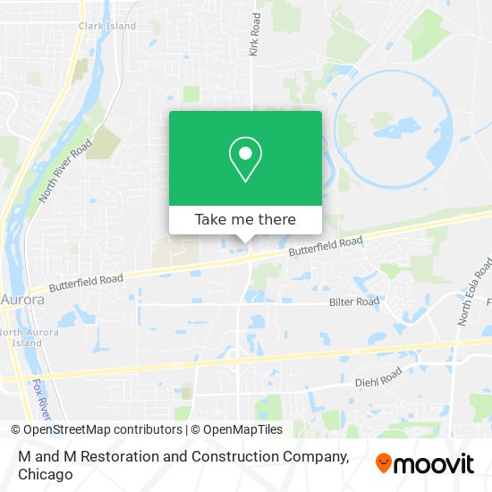 M and M Restoration and Construction Company map