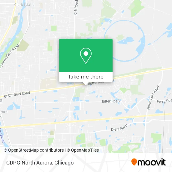CDPG North Aurora map