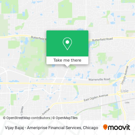 Vijay Bajaj - Ameriprise Financial Services map