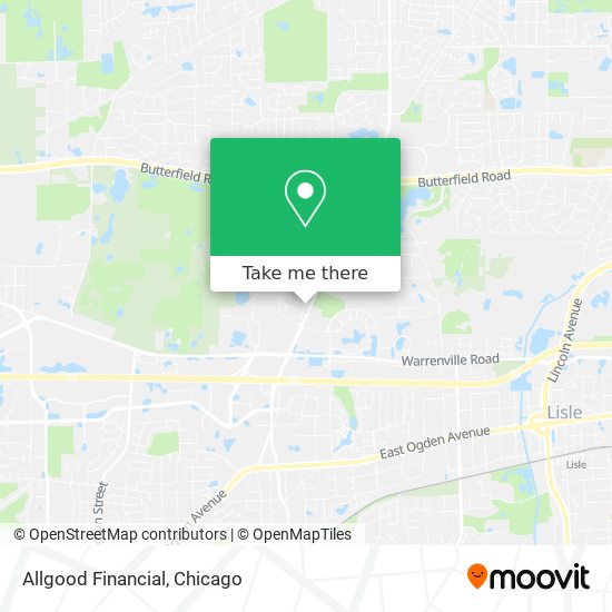 Mapa de Allgood Financial