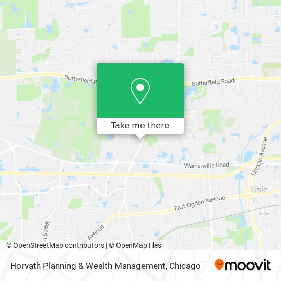 Mapa de Horvath Planning & Wealth Management