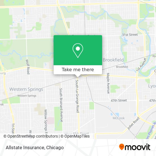 Allstate Insurance map