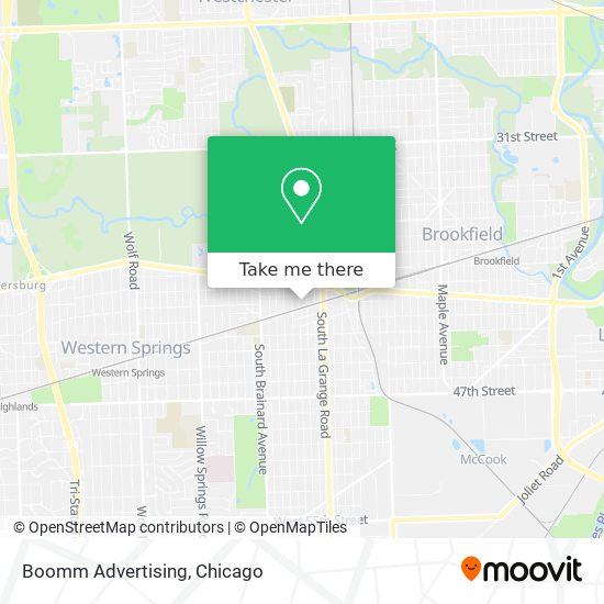 Boomm Advertising map