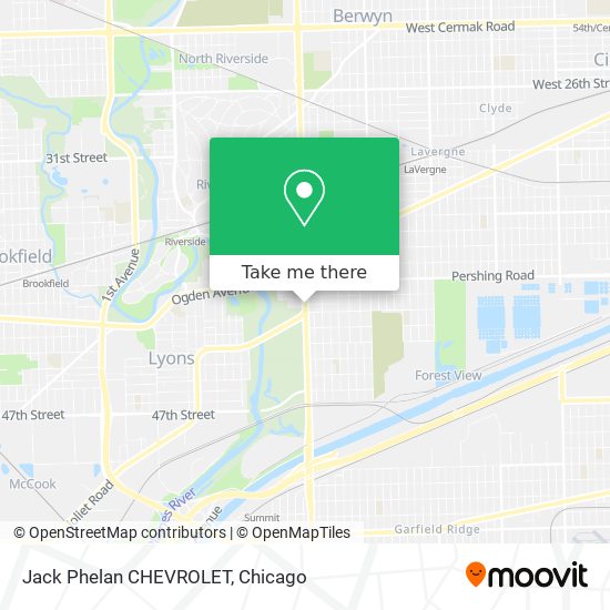 Jack Phelan CHEVROLET map