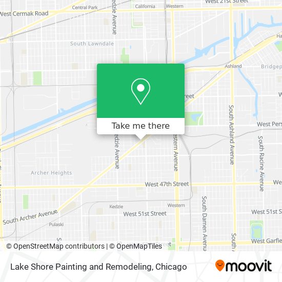 Mapa de Lake Shore Painting and Remodeling