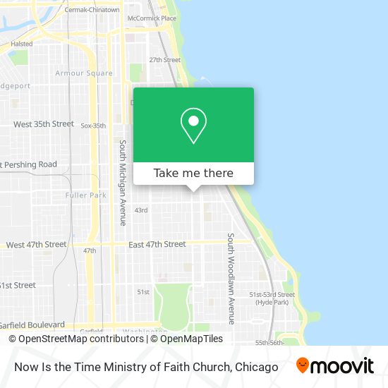 Now Is the Time Ministry of Faith Church map