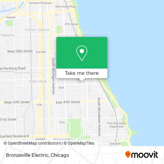 Mapa de Bronzeville Electric