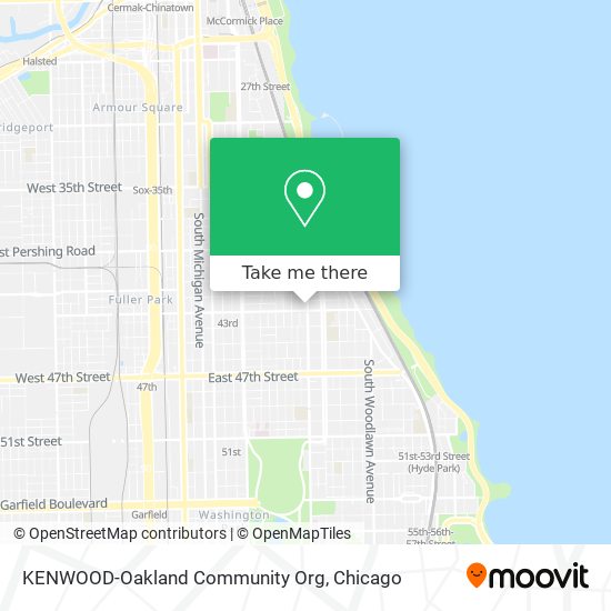 KENWOOD-Oakland Community Org map