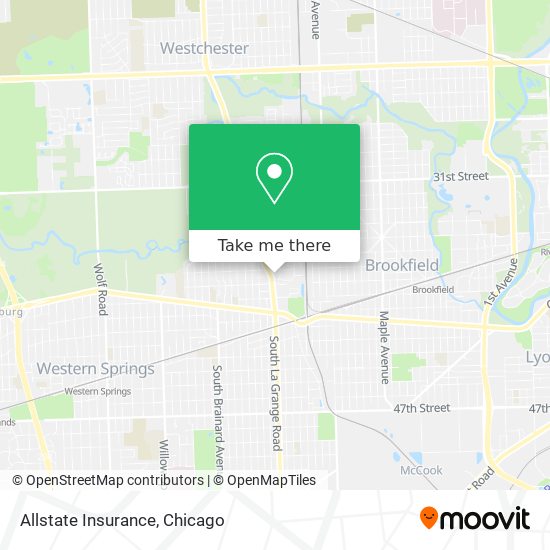 Allstate Insurance map