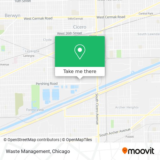 Mapa de Waste Management