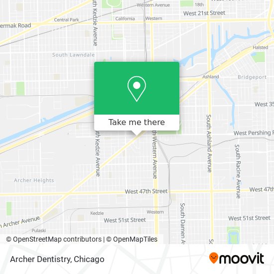 Archer Dentistry map