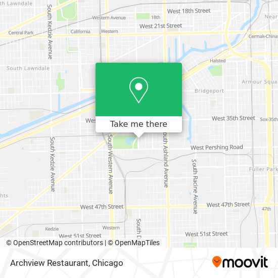 Archview Restaurant map