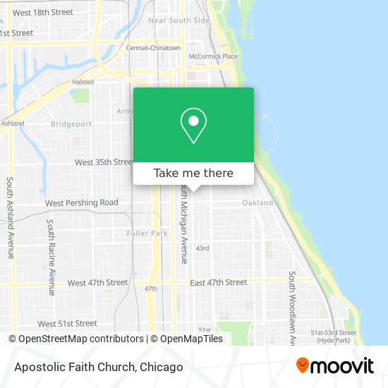 Apostolic Faith Church map