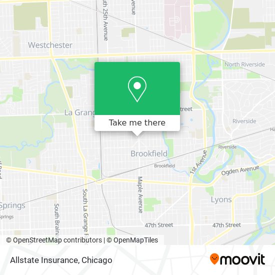 Allstate Insurance map