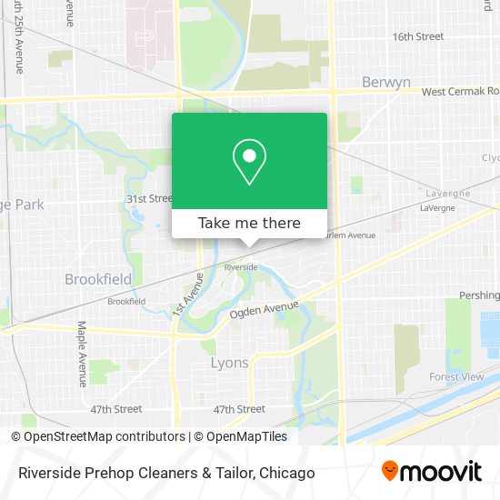 Mapa de Riverside Prehop Cleaners & Tailor