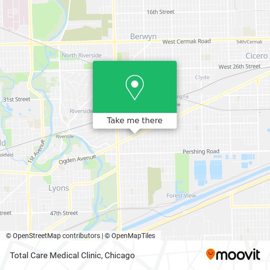 Mapa de Total Care Medical Clinic