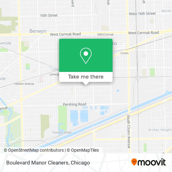 Mapa de Boulevard Manor Cleaners