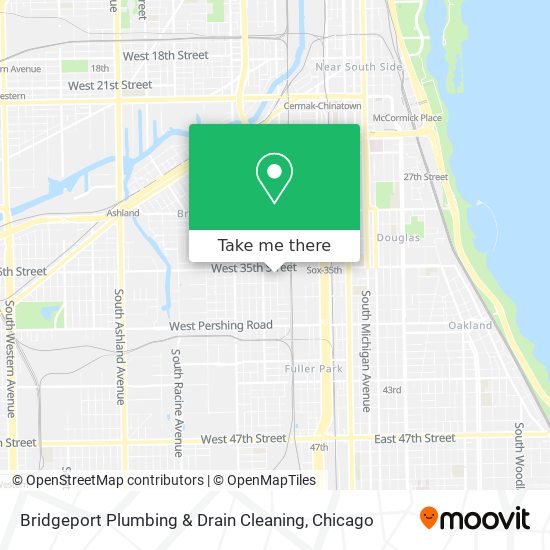 Mapa de Bridgeport Plumbing & Drain Cleaning