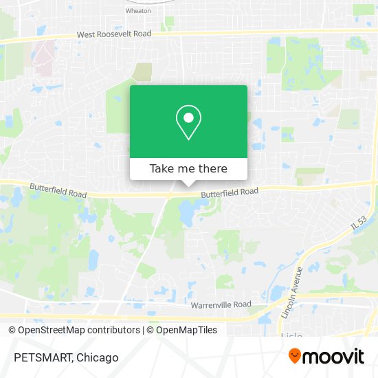 PETSMART map