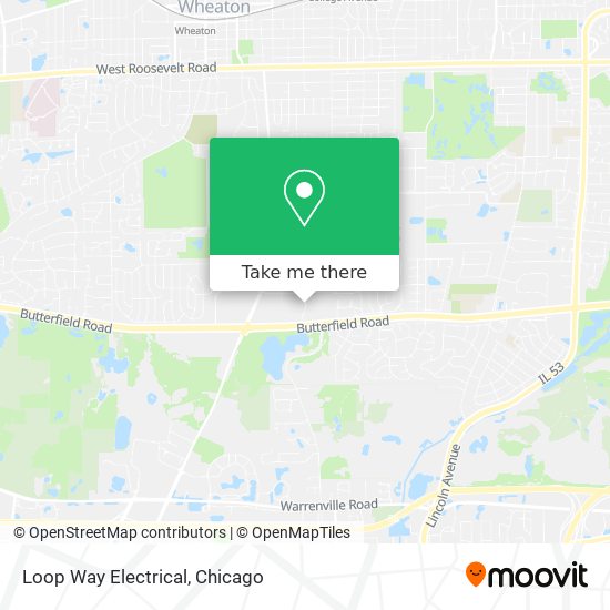 Loop Way Electrical map