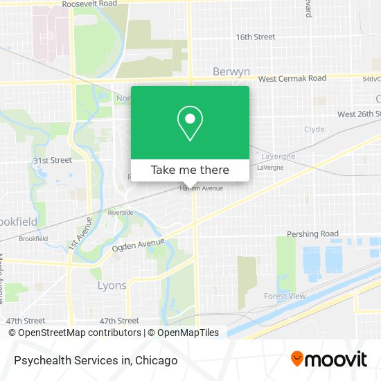 Psychealth Services in map