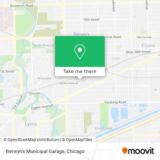 Mapa de Berwyn's Municipal Garage