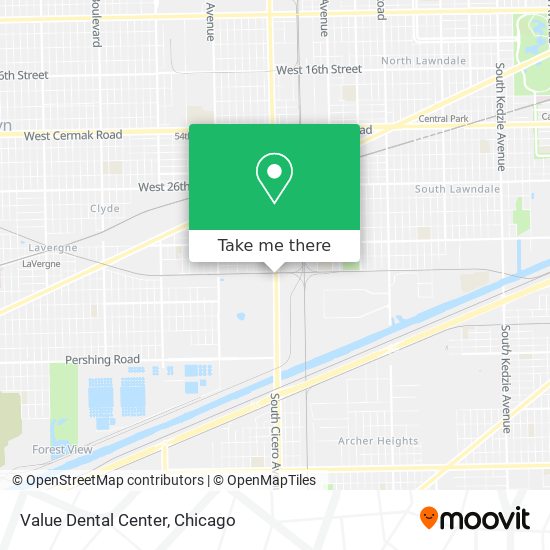 Value Dental Center map