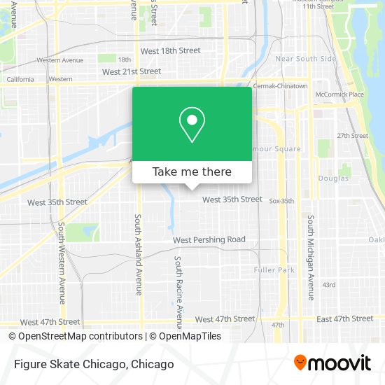 Figure Skate Chicago map