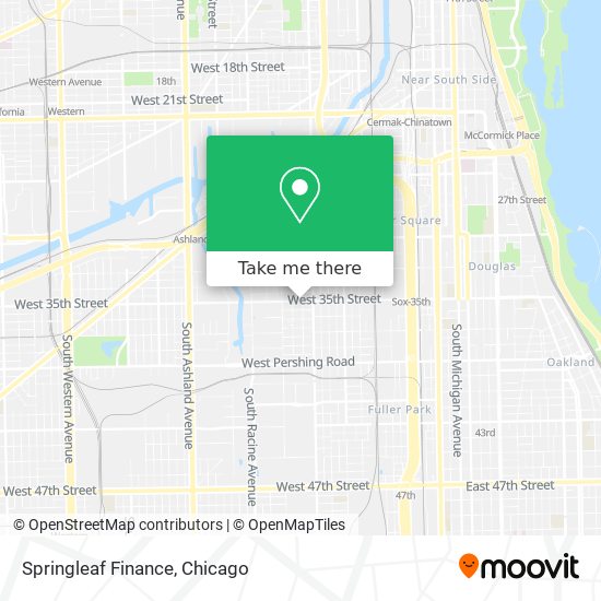 Springleaf Finance map