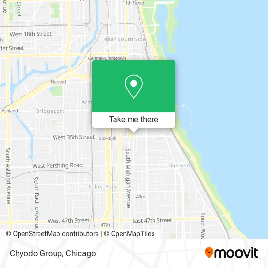 Chyodo Group map