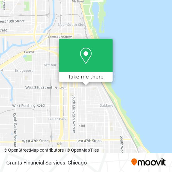 Grants Financial Services map