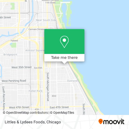 Littles & Lydees Foods map