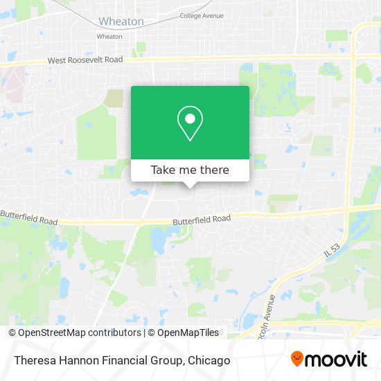 Theresa Hannon Financial Group map