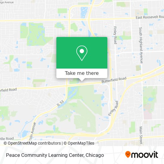 Peace Community Learning Center map