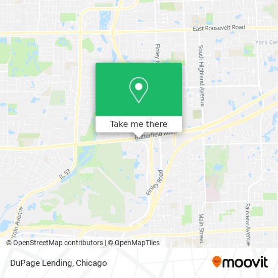 DuPage Lending map