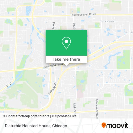 Disturbia Haunted House map