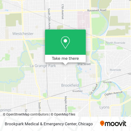 Brookpark Medical & Emergency Center map