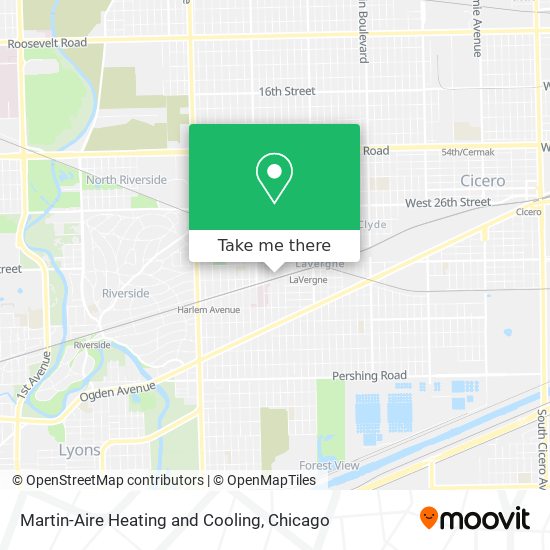 Mapa de Martin-Aire Heating and Cooling