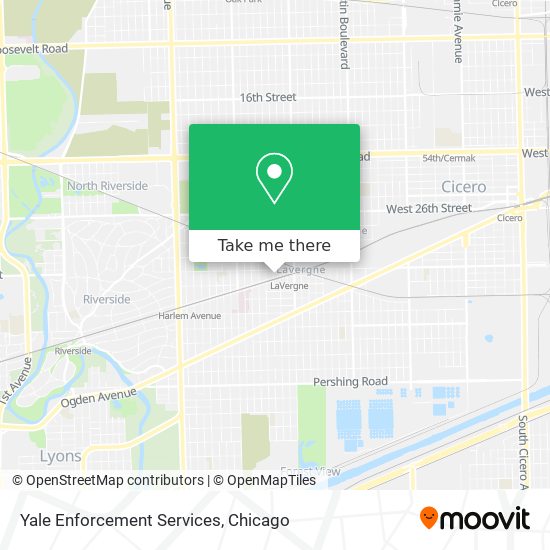 Yale Enforcement Services map