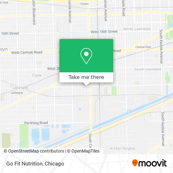 Go Fit Nutrition map