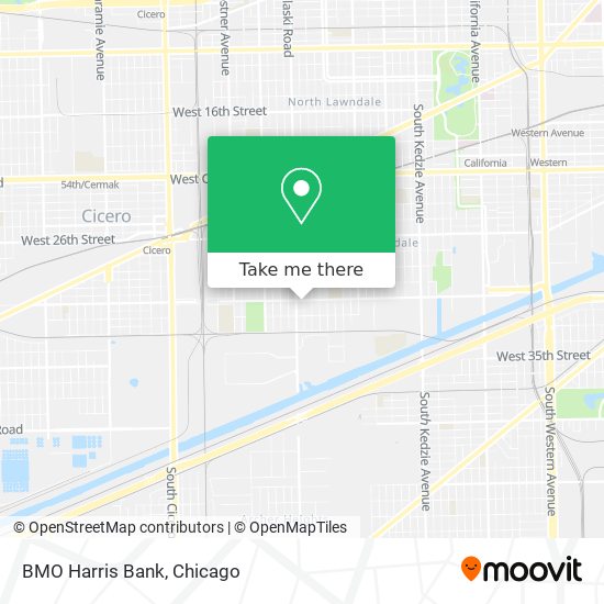 BMO Harris Bank map