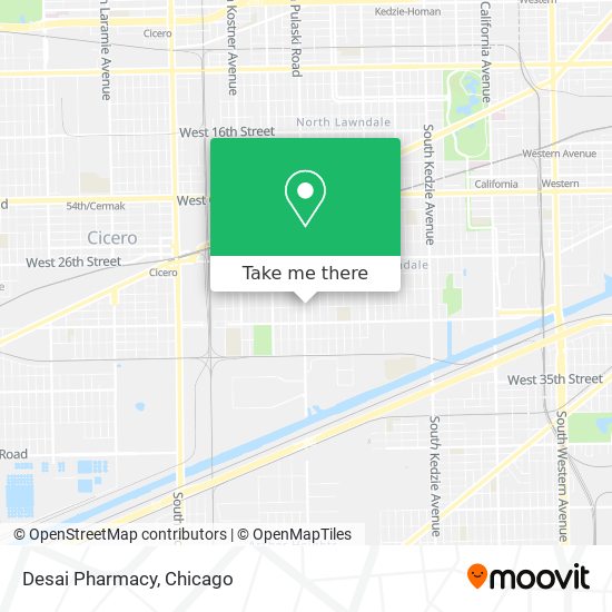 Desai Pharmacy map