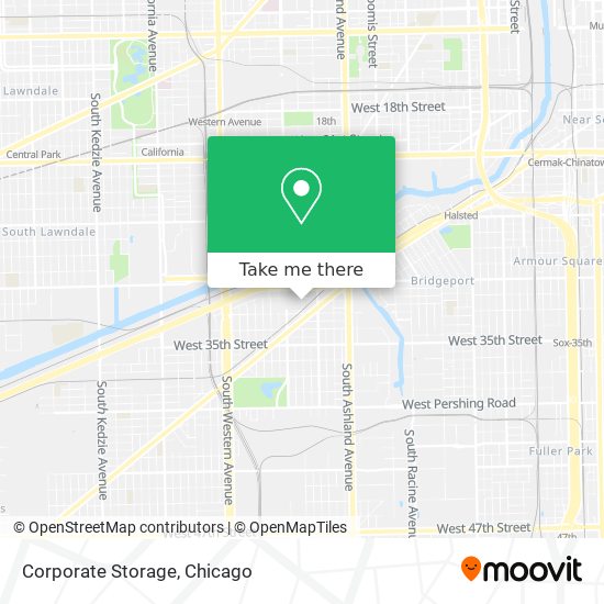 Corporate Storage map