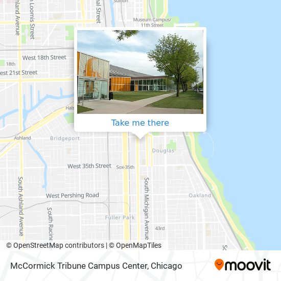 McCormick Tribune Campus Center map