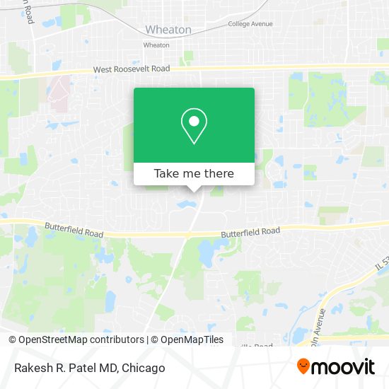 Mapa de Rakesh R. Patel MD